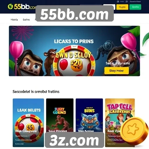 Plataforma 55bb.com atrai jogadores com promoções sazonais