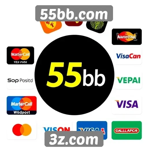 Variedade de métodos de pagamento oferecidos no site