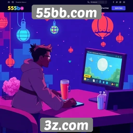 Experiência do usuário no site de jogos 55bb.com